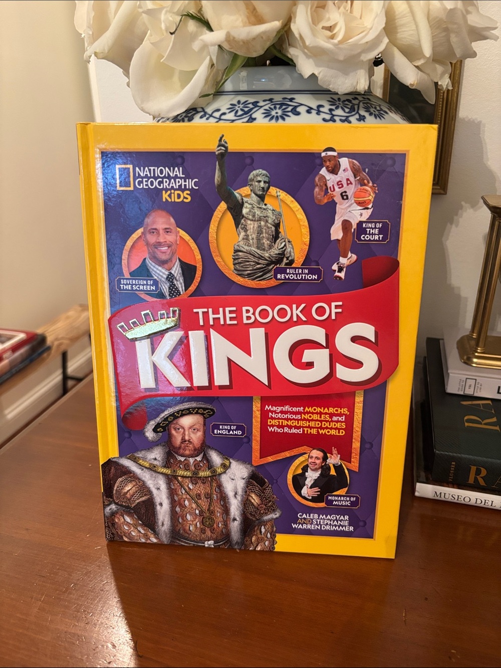 National Geographic Kids “The Book of Kings” - Yellow, Red, Purple